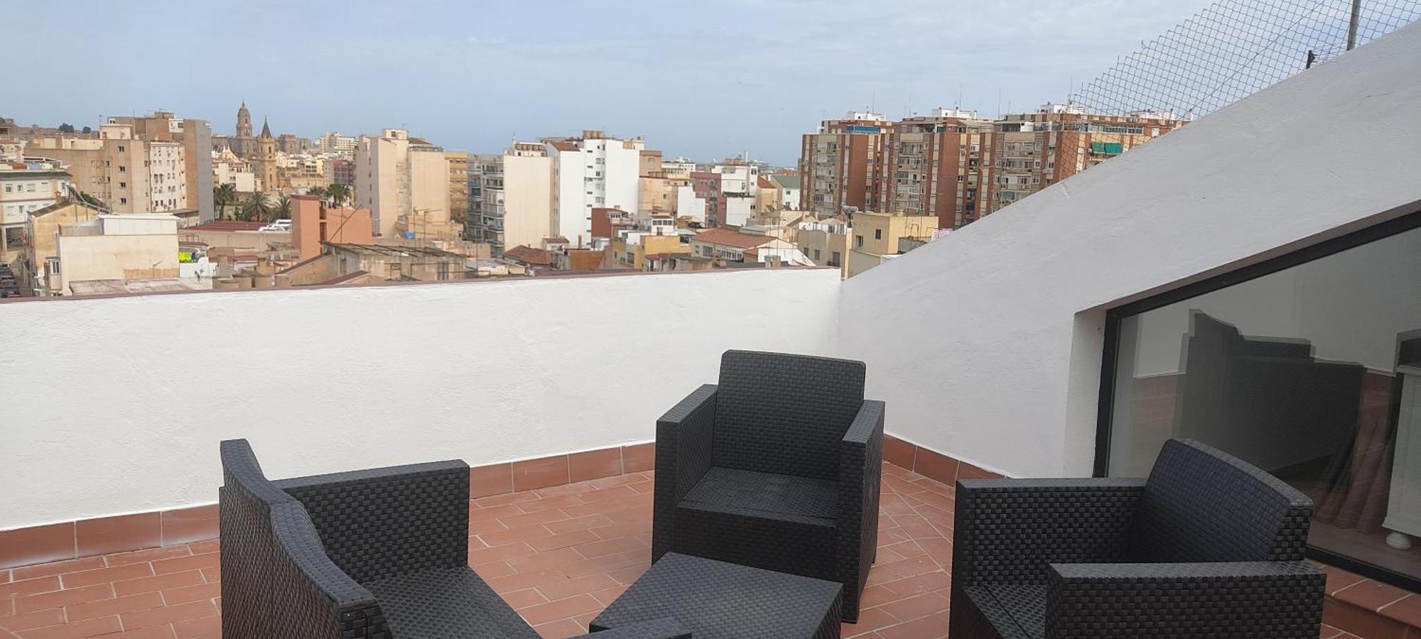 Apartamentos Seneca Junto Al Centro Malaga Exterior photo